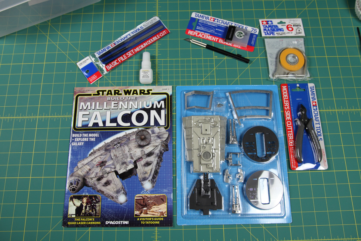 1/1 Maßstab Deagostini Build The Millennium Falcon Star Wars Issue 35 Inc Teile