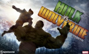 Hulk vs Wolverine Maquette